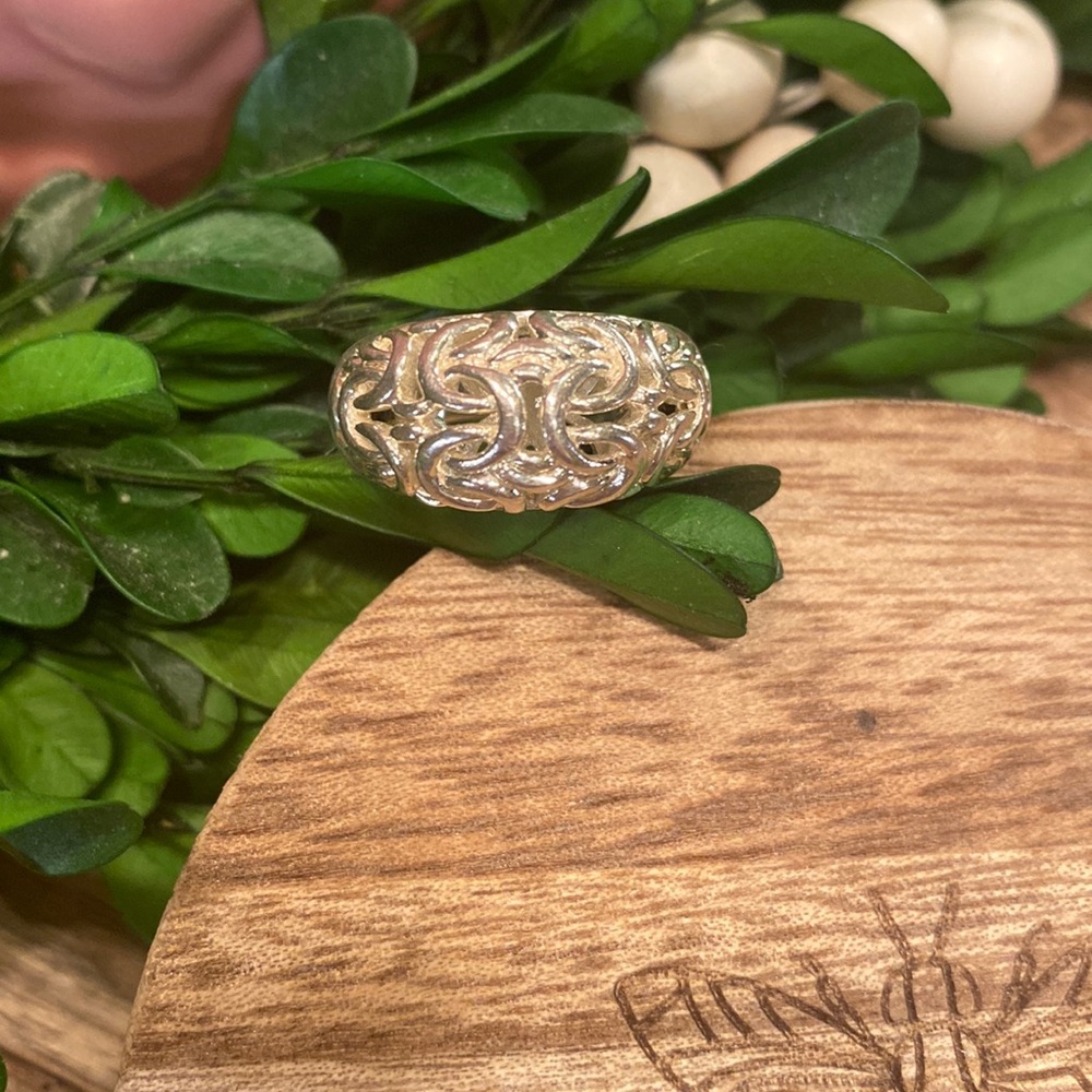 Sterling Silver Filigree Ring
